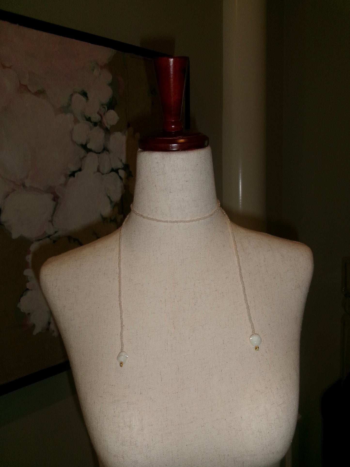 Wrap Around Tan Necklace