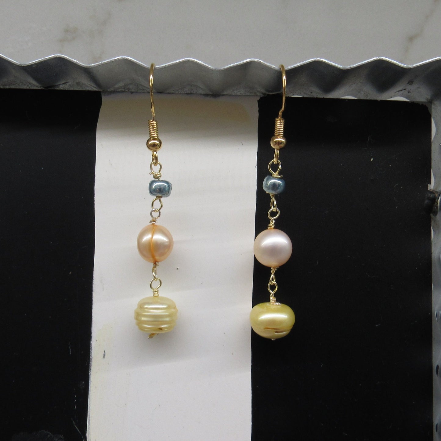 Sunset Pearl Earring