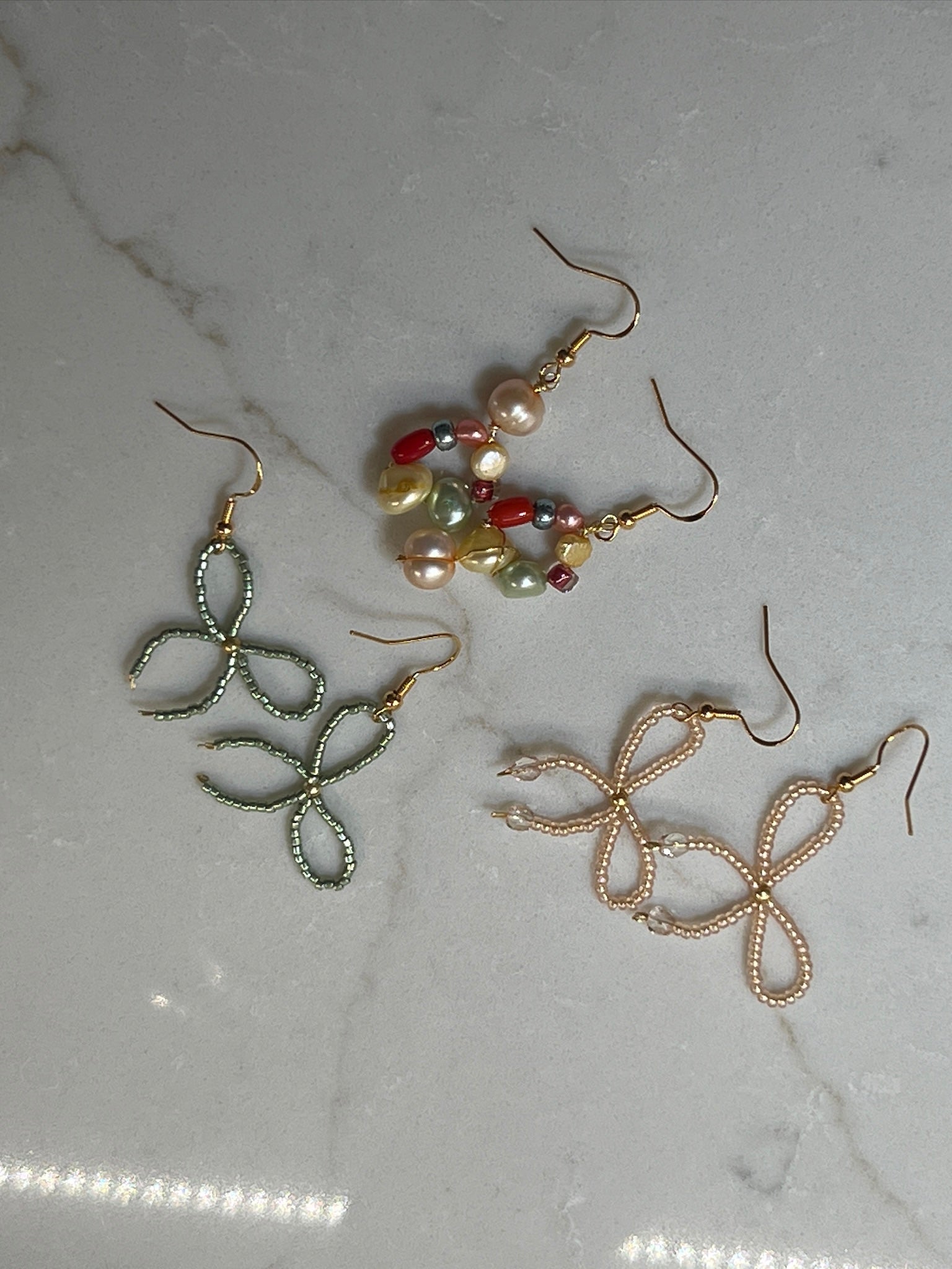 イヤリング Willemmina Garcia MINNIE BOW HOOP EARRING/ SS22015-GREEN WILHELMINA GARCIA(윌헬미나 가르시아) 윌헬미나 가르시아